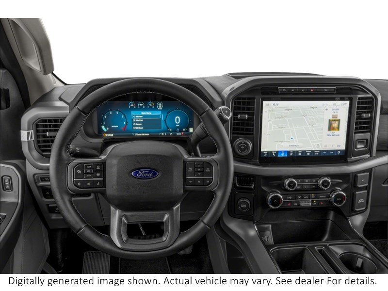2024 Ford F-150 XLT | 4X4 | 3.5L | 302A | Blk Pk Pls | Fx4 Interior Shot 3