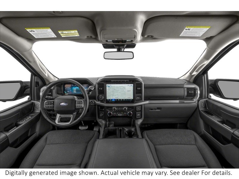 2025 Ford F-150 XLT | 4X4 | 2.7L | 302A | Blk Pkg Pls | Bed Utl Interior Shot 6