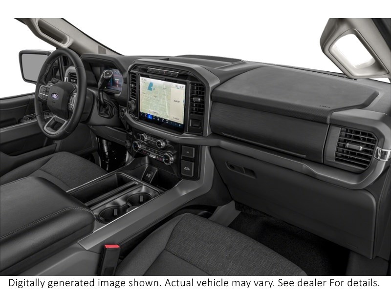 2024 Ford F-150 XLT | 4X4 | 3.5L | 302A | Blk Pk Pls | Fx4 Interior Shot 1