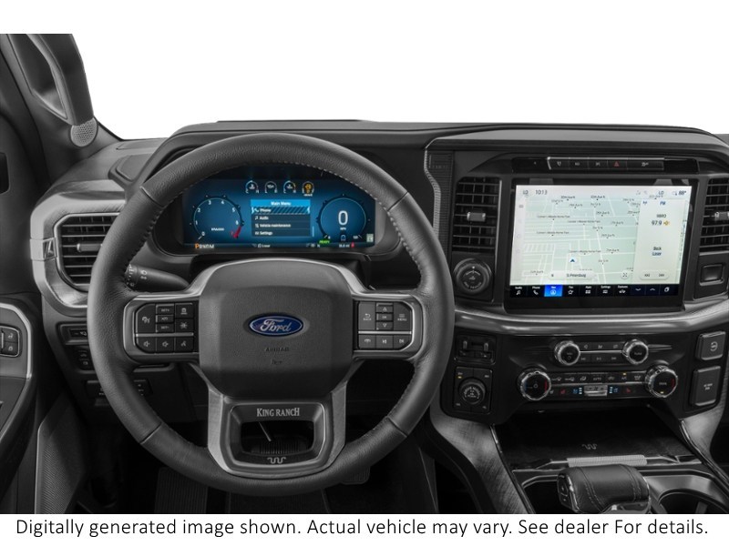 2024 Ford F-150 King Ranch 4WD Supercrew 5.5' Box Interior Shot 3