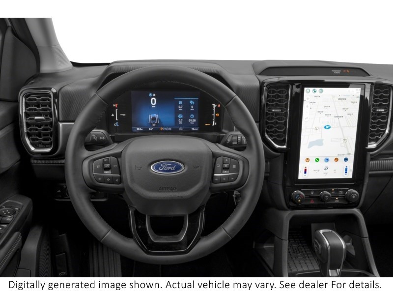 2024 Ford Ranger XLT 4WD Supercrew 5' Box Interior Shot 3