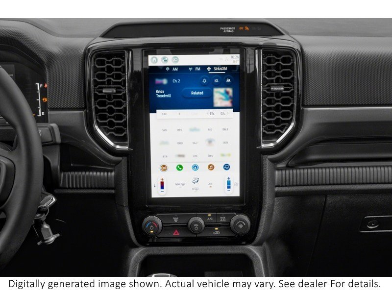 2026 Ford Ranger XLT 4WD Supercrew 5' Box Interior Shot 2