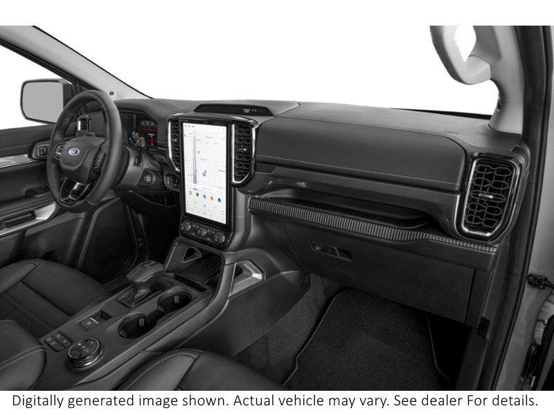 2026 Ford Ranger Lariat | 4X4 | 2.3L | 500A | Blk Pk | Tow | R Brds Interior Shot 1