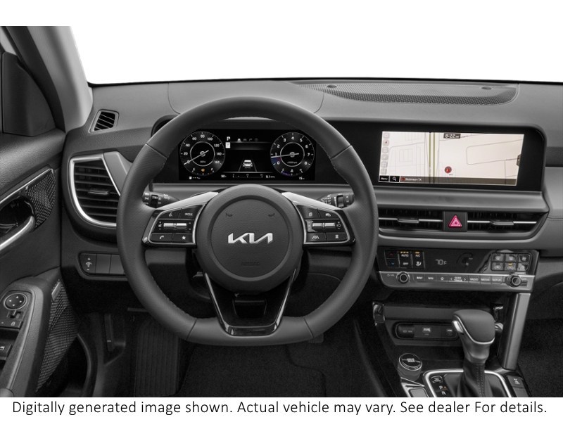 2024 Kia Seltos Sx AWD W/Black Interior Interior Shot 3
