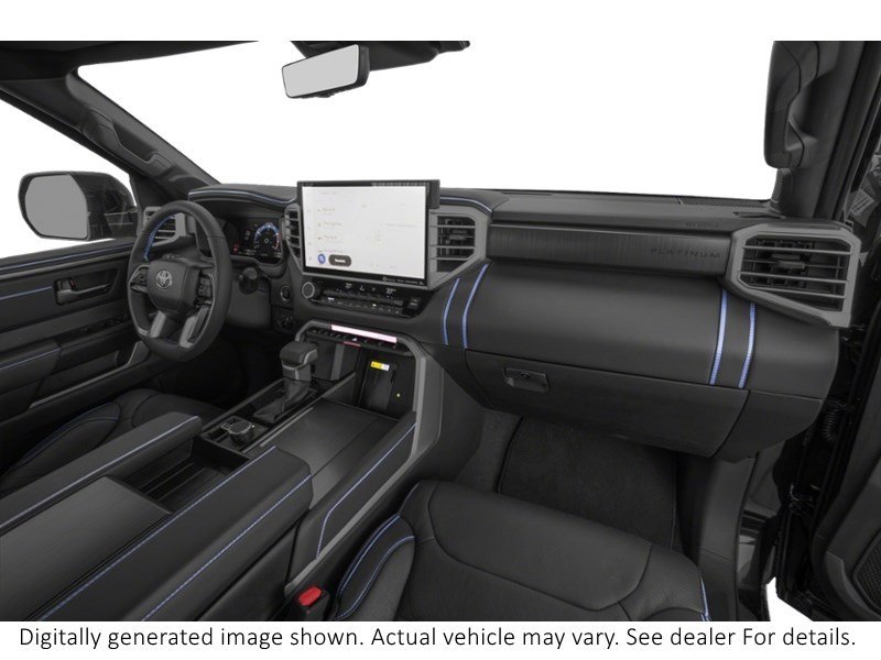 2026 Toyota Tundra 4X4 Crewmax Platinum Long Bed Interior Shot 1