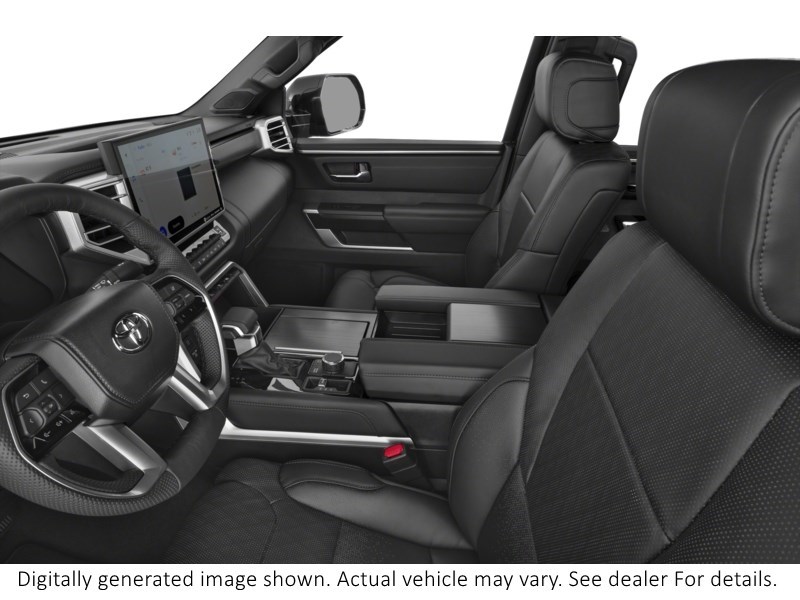 2026 Toyota Tundra Hybrid 4x4 Crewmax Platinum Hybrid Interior Shot 4
