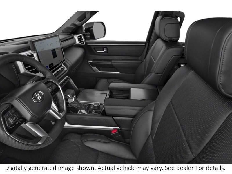2026 Toyota Tundra Hybrid 4X4 Crewmax Platinum Hybrid Interior Shot 4