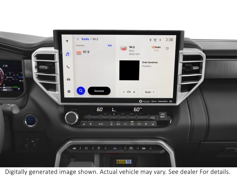 2026 Toyota Tundra Hybrid 4x4 Crewmax Platinum Hybrid Interior Shot 2