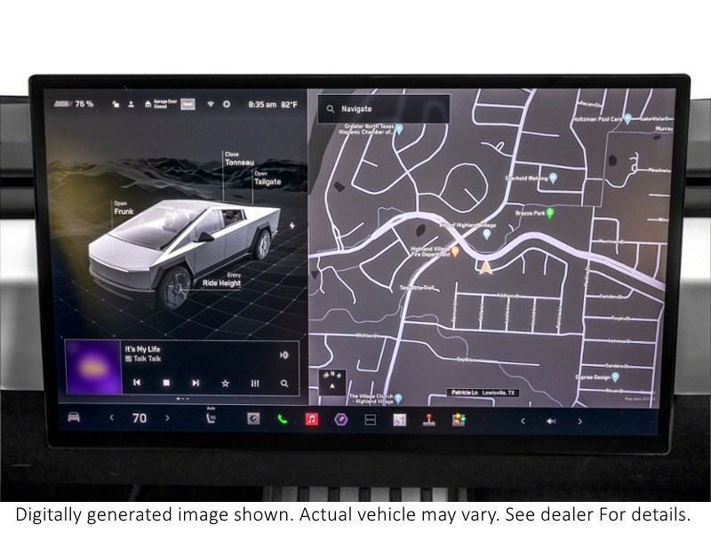 2025 Tesla Cybertruck AWD Interior Shot 7