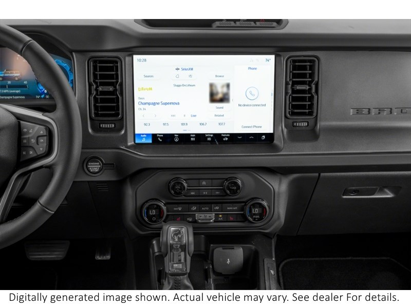 2026 Ford Bronco Big Bend | 4X4 | 2.3L | Vinyl | Hard Top | Side ST Interior Shot 2