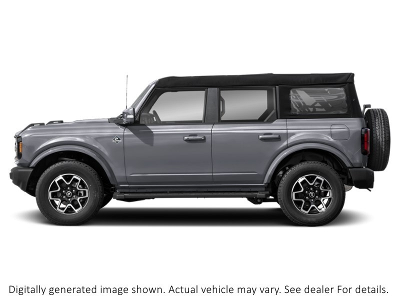 2026 Ford Bronco Outer Banks | 4X4 | 2.7L|High Pkg |Hard Top|Blk Pk Exterior Shot 6