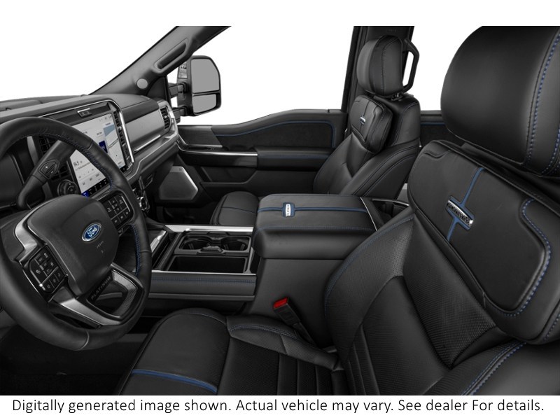2027 Ford Super Duty F-350 Drw Platinum 4WD Crew Cab 8' Box Interior Shot 4
