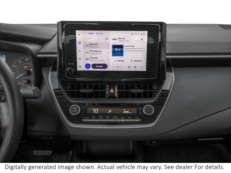 2027 Toyota Corolla LE CVT Interior Shot 2