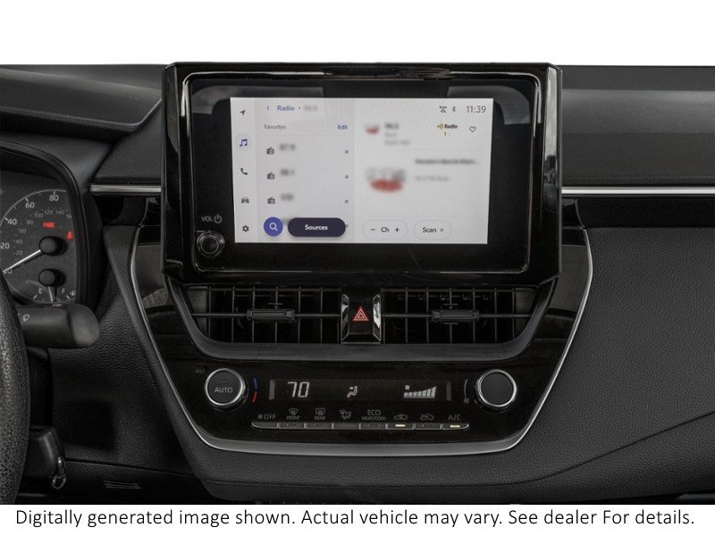 2025 Toyota Corolla Hybrid Hybrid LE CVT Interior Shot 2