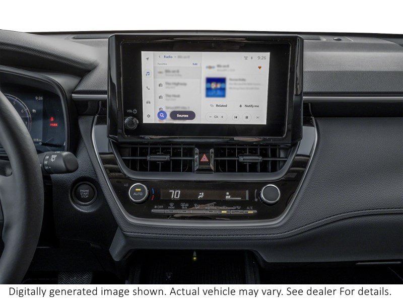2026 Toyota Corolla Cross LE AWD Interior Shot 2