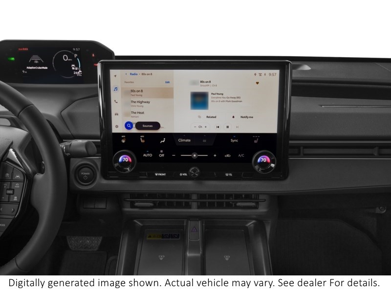 2026 Toyota bZ XLE AWD Interior Shot 2