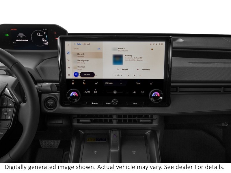 2027 Toyota bZ XLE AWD Interior Shot 2