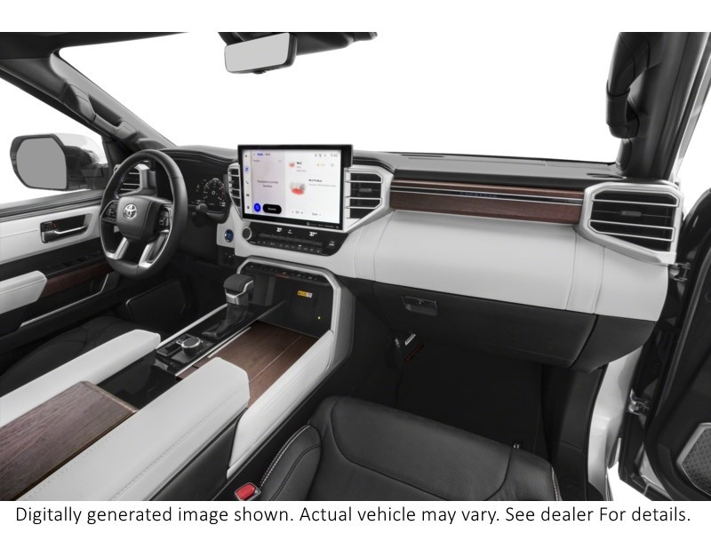 2026 Toyota Tundra Hybrid 4X4 Crewmax Capstone Hybrid Interior Shot 1