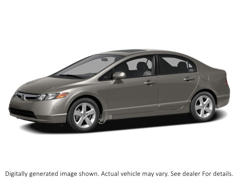 2008 Honda Civic Sdn 4Dr Auto LX Galaxy Grey Metallic  Shot 2