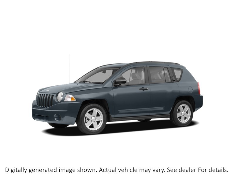 2008 Jeep Compass Sport Steel Blue Metallic Clearcoat  Shot 2