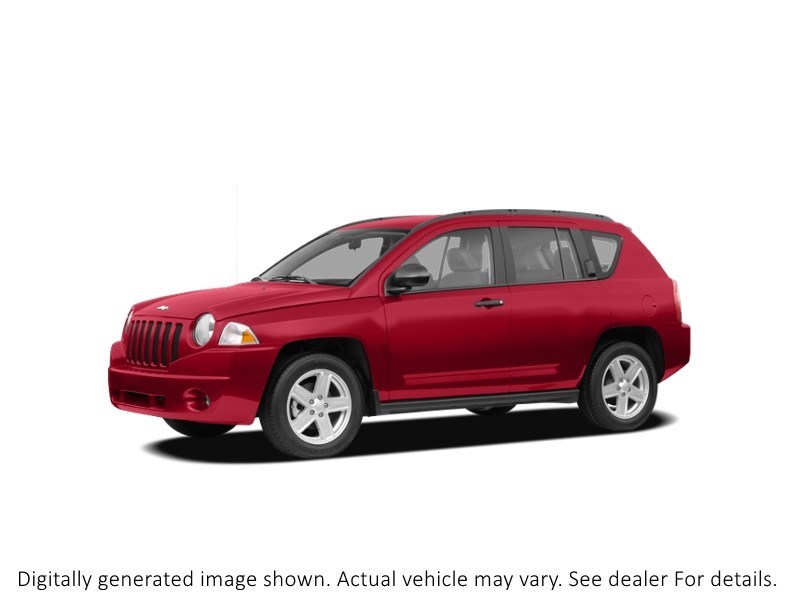 2008 Jeep Compass Sport Inferno Red Crystal Pearlcoat  Shot 5