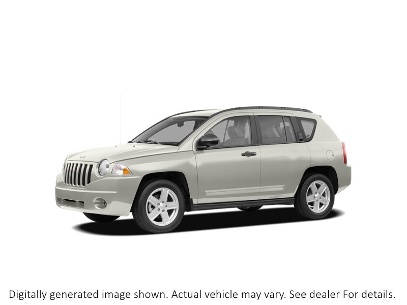 2008 Jeep Compass Sport Stone White Clearcoat  Shot 8