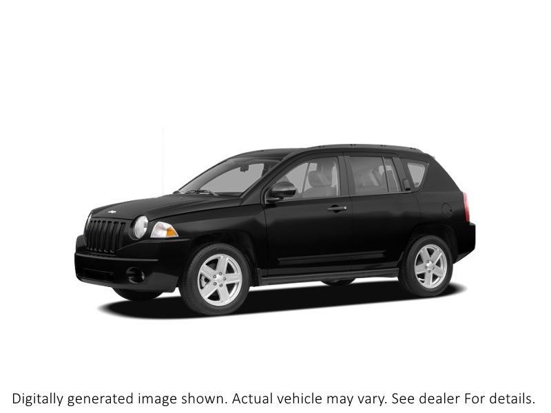 2008 Jeep Compass Sport Brilliant Black Crystal Pearlcoat  Shot 9