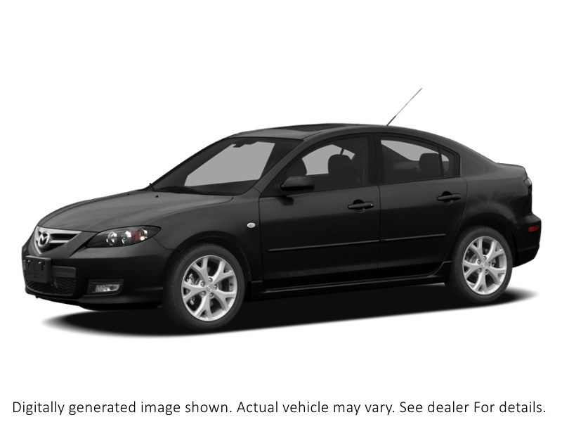 2009 Mazda Mazda3 4Dr Sdn Auto GX Black Mica  Shot 6