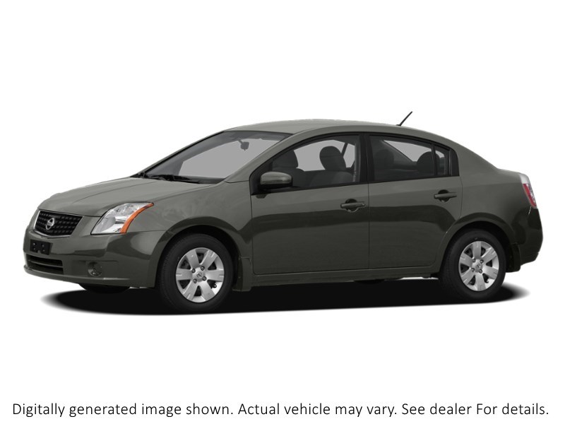 2009 Nissan Sentra 4Dr Sdn I4 CVT 2.0 S Fe+ Magnetic Grey Metallic  Shot 6