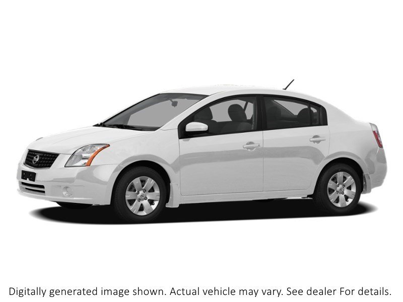 2009 Nissan Sentra 4Dr Sdn I4 CVT 2.0 S Fe+ Arctic White  Shot 14
