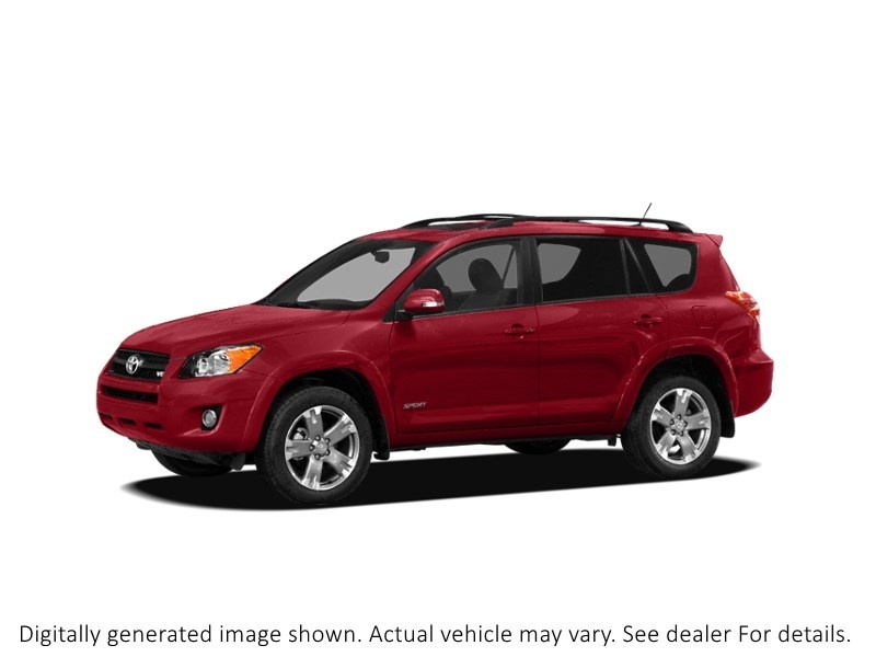 2009 Toyota Rav4 4WD 4Dr V6 Base Barcelona Red Metallic  Shot 1