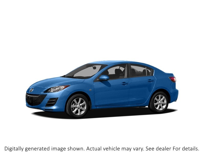 2010 Mazda Mazda3 4Dr Sdn Auto GX Celestial Blue Mica  Shot 1