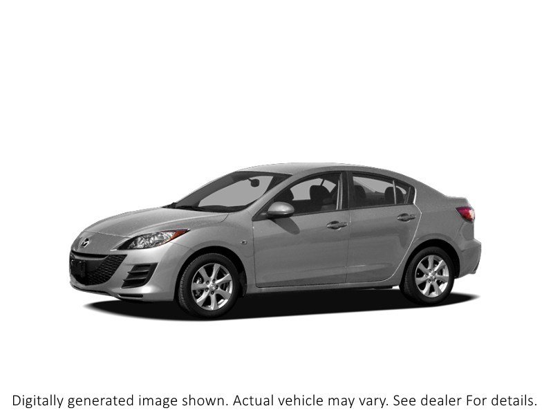 2010 Mazda Mazda3 4Dr Sdn Man GX Aluminum Metallic  Shot 1