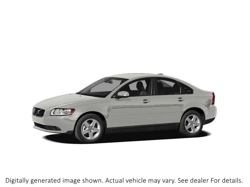 2010 Volvo S40 4Dr Sdn 2.4L Man FWD Ice White  Shot 2