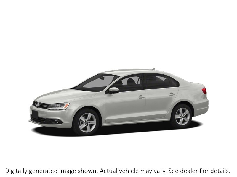 2011 Volkswagen Jetta Sedan 4Dr 2.5L Auto Comfortline Candy White  Shot 6