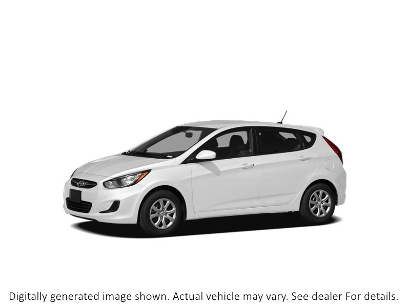 2012 Hyundai Accent 5Dr Hb Auto Gl Century White  Shot 1