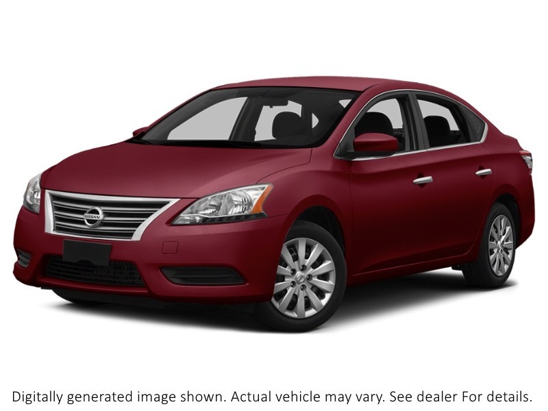 2013 Nissan Sentra 4Dr Sdn Man S Red Brick Pearl Metallic  Shot 15