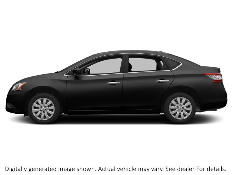 2013 Nissan Sentra 4Dr Sdn Man S Super Black  Shot 11