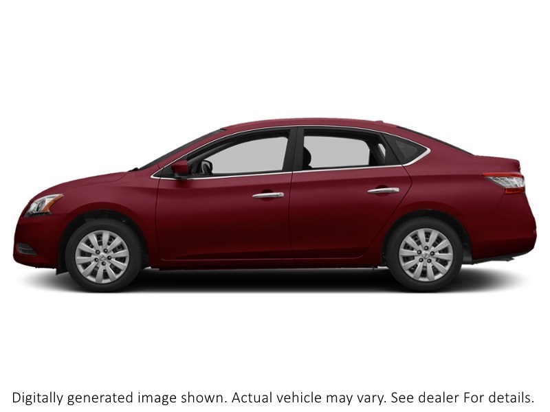 2013 Nissan Sentra 4Dr Sdn Man S Red Brick Pearl Metallic  Shot 19