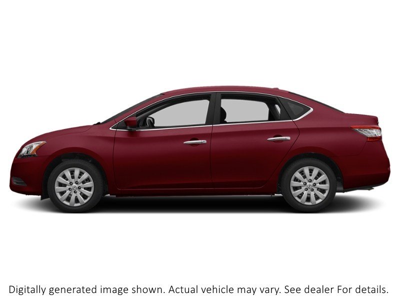 2013 Nissan Sentra 4Dr Sdn Man S Red Brick Pearl Metallic  Shot 17