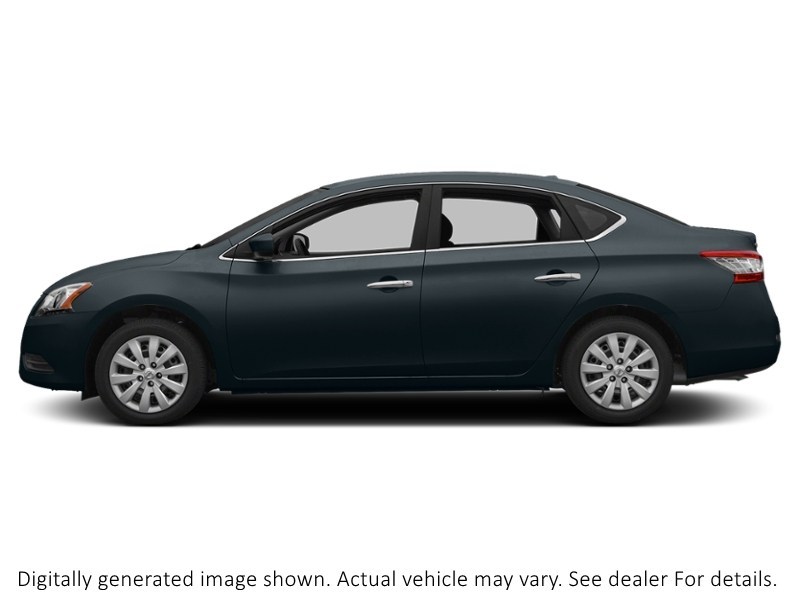 2013 Nissan Sentra 4Dr Sdn Man S Graphite Blue Metallic  Shot 29