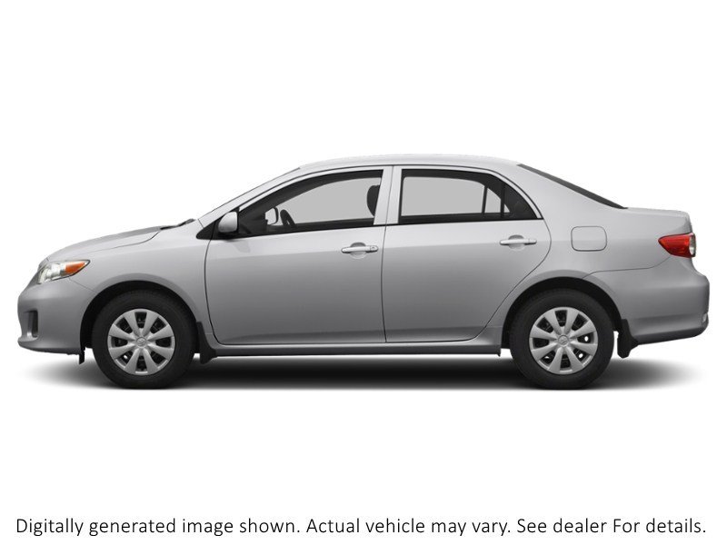 2013 Toyota Corolla 4Dr Sdn Man Ce Classic Silver Metallic  Shot 4