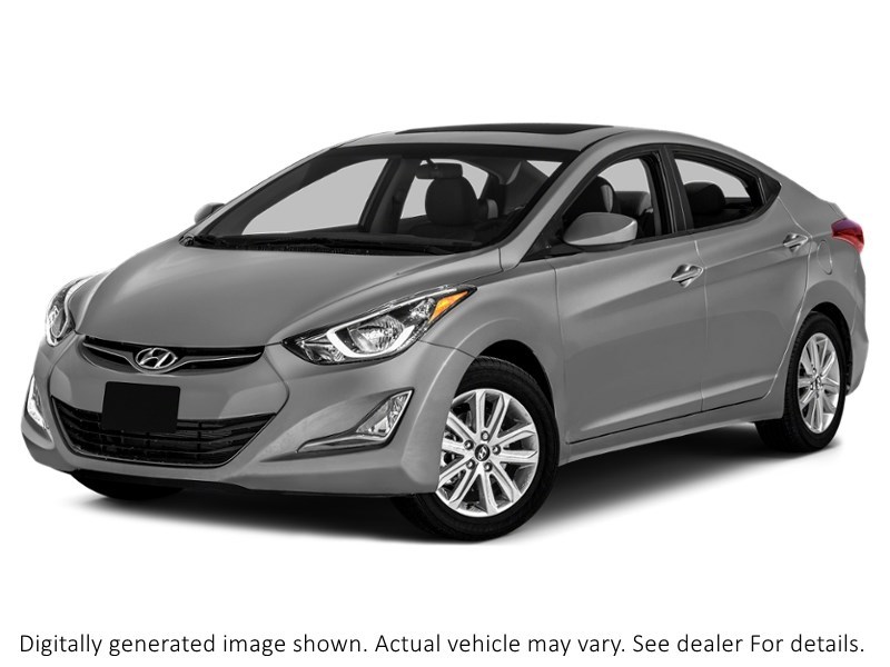 2015 Hyundai Elantra 4Dr Sdn Auto Gls Shimmering Silver Metallic  Shot 10