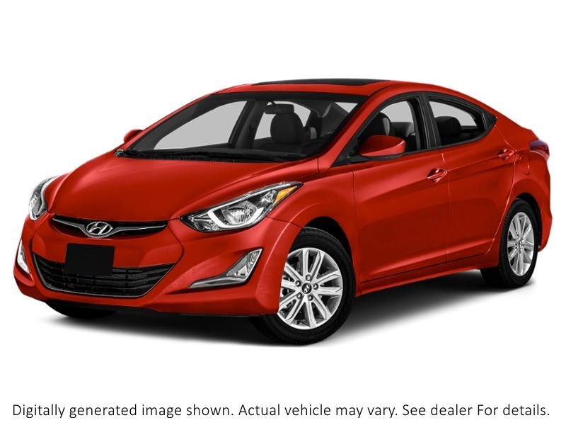 2015 Hyundai Elantra 4Dr Sdn Auto Gls Geranium Red Metallic  Shot 34