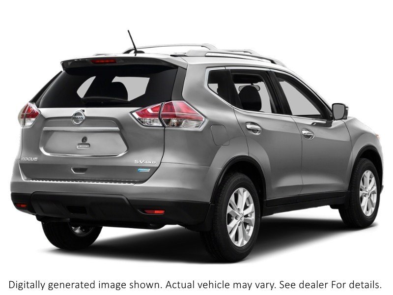2014 Nissan Rogue AWD 4Dr SV Brilliant Silver Metallic  Shot 2