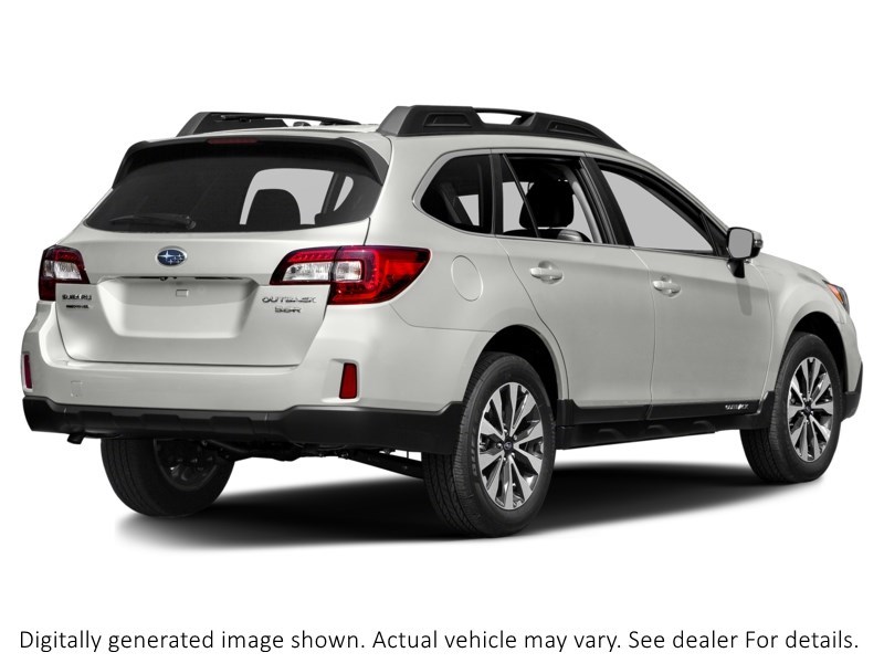 2015 Subaru Outback 5Dr Wgn CVT 3.6R W/Limited & Tech Pkg Crystal White Pearl  Shot 14