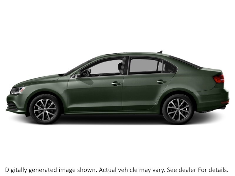 2017 Volkswagen Jetta 4Dr 1.4 Tsi Auto Wolfsburg Edition Bottle Green Metallic  Shot 45