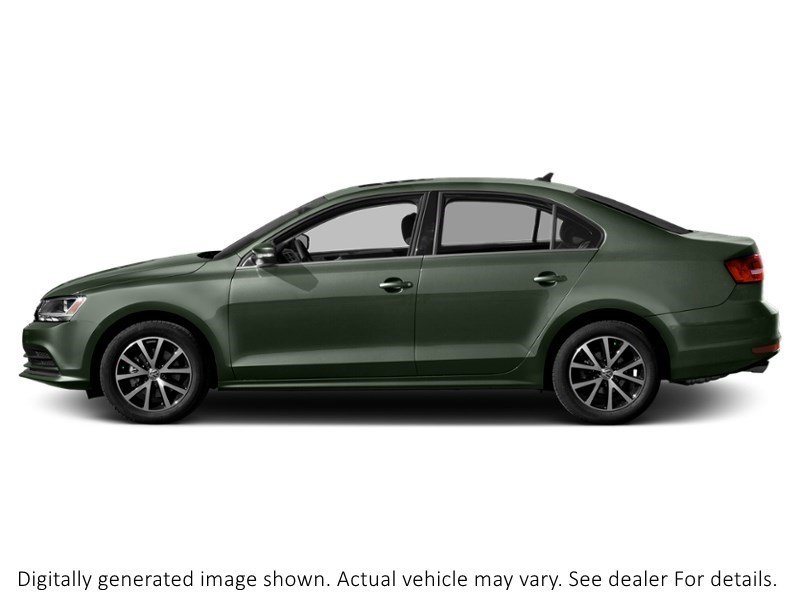2017 Volkswagen Jetta 4Dr 1.4 Tsi Auto Wolfsburg Edition Bottle Green Metallic  Shot 45