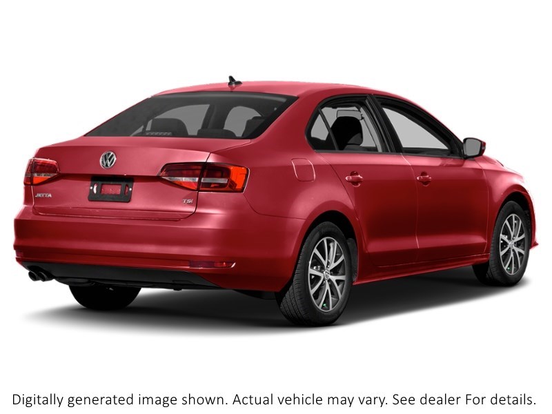 2017 Volkswagen Jetta 4Dr 1.4 Tsi Auto Wolfsburg Edition Tornado Red  Shot 42