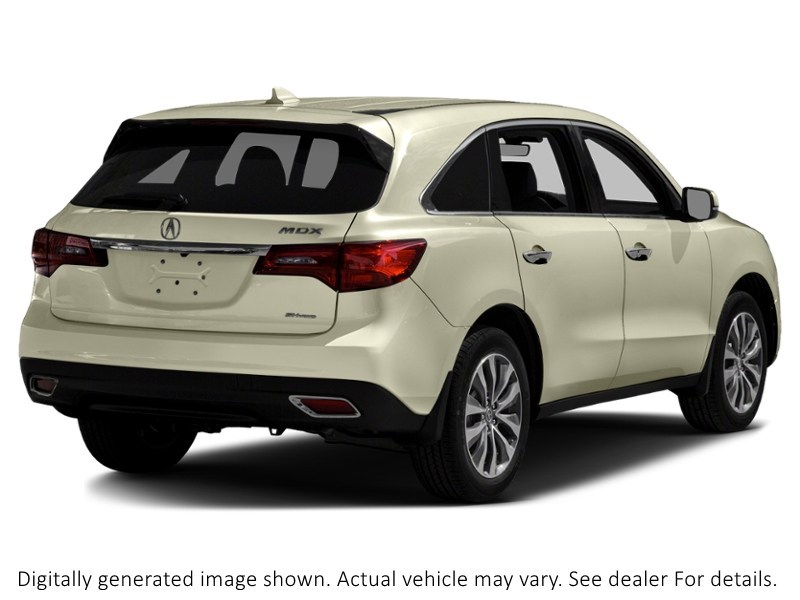 2016 Acura Mdx Sh-Awd 4Dr Nav Pkg White Diamond Pearl  Shot 6